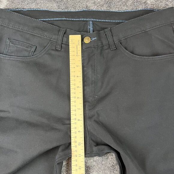 Blue Delta Custom Black Jeans USA Men's 35X27.5 Stretch Straight PF10 *Read - Picture 8 of 12